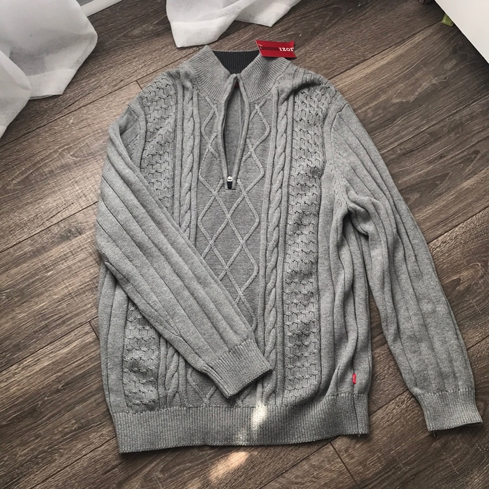 IZOD Half Zip Sweater